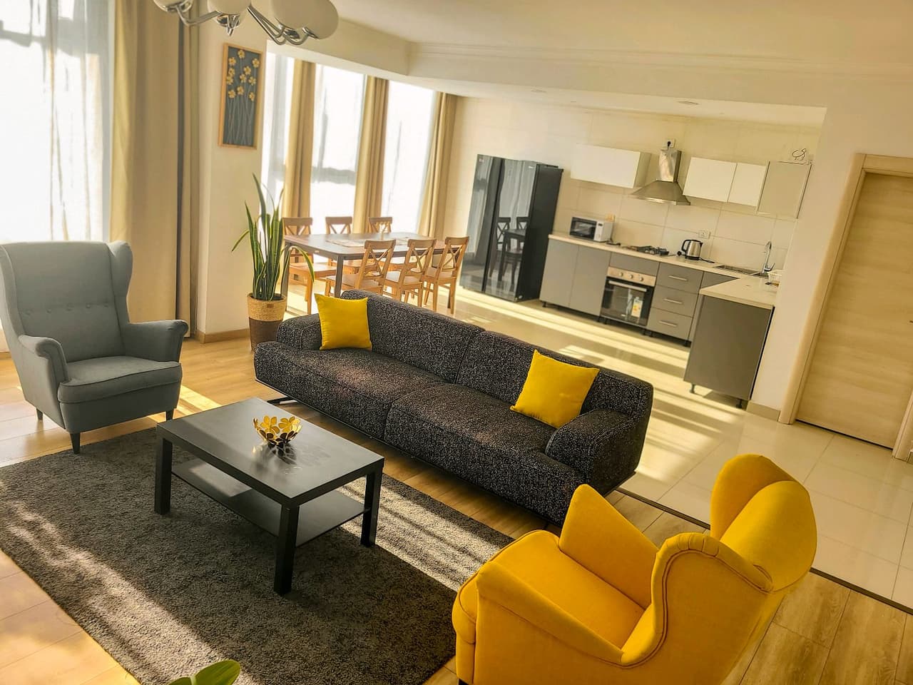 Spacious 3-Bedroom furnished Apartment in Central Addis